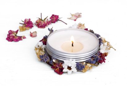 Floral Soy Candle